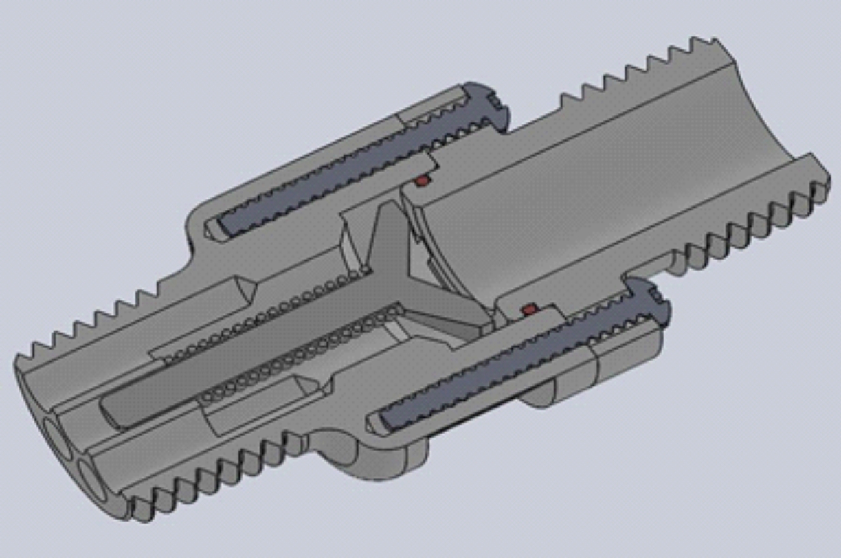 Drain Back Valve cutaway drawing